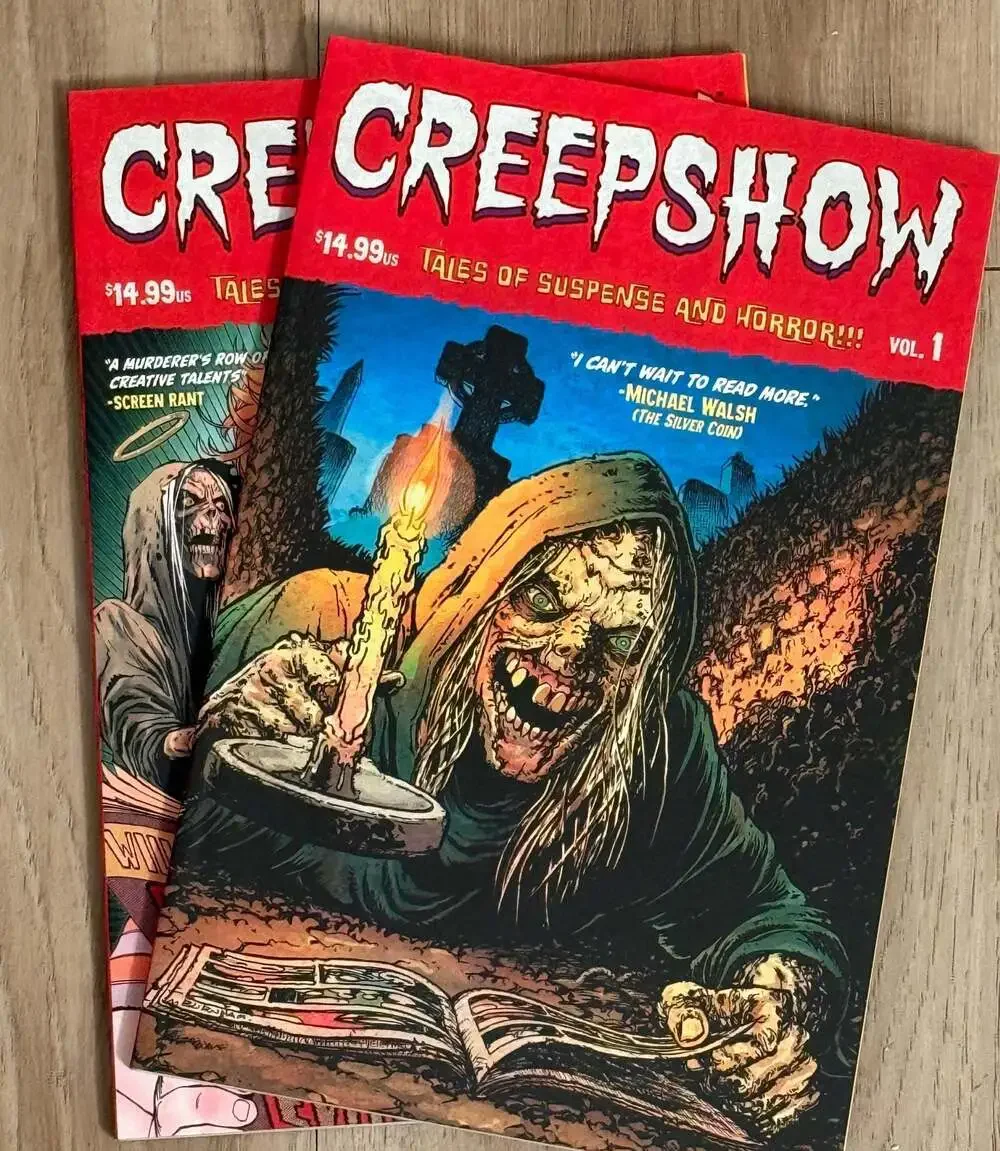 Creepshow: Tales of Suspense and Horror Vol. 1 & Vol. 2 Trade Paperback Bundle